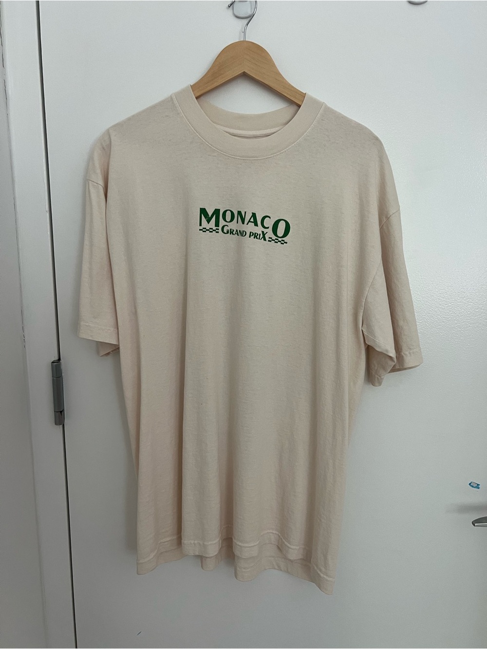 Monaco Grand Prix Bad Bunny Cream Graphic T-Shirt